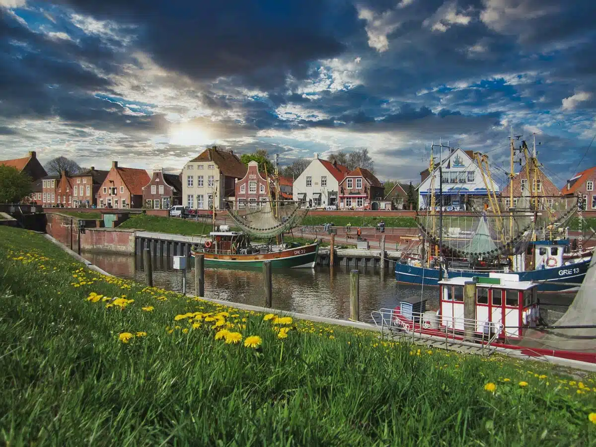 The most beautiful seaside resort on the North Sea: Greetsiel
