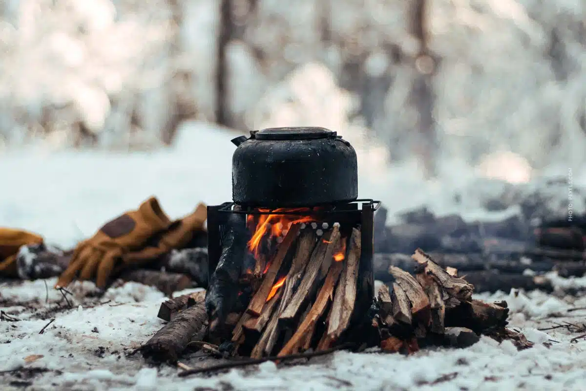 Tea stove: tips for campers without electricity
