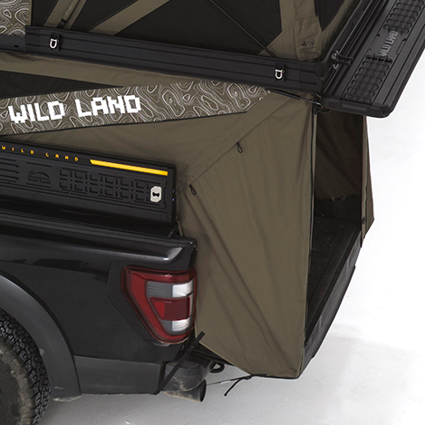 Rear cover. Protects the lower floor from the elements and ensures a weatherproof area.